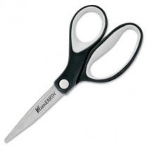 Westcott&reg; KleenEarth&reg; 7" Straight Soft Handle Scissors
