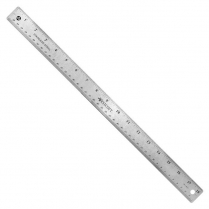 Westcott&reg; Stainless Steel Ruler 18" / 45cm