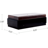 Westcott&reg; Business Card File Box 600 Card Capacity Black