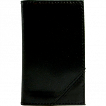 Winnable Business Card Holder 48-Card Capacity Bonded Leather Black