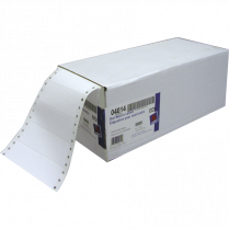 Avery&reg; Computer Labels 4" x 1-7/16" White 5,000/box