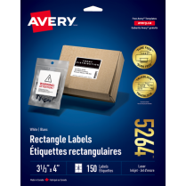 Avery&reg; TrueBlock&trade; Shipping Labels 8-1/2" x 11" Laser/Inkjet 25/pkg
