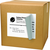 Avery&reg; TrueBlock&trade; Shipping Labels 8-1/2" x 11" Laser/Inkjet 25/pkg