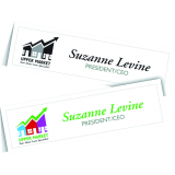 Avery&reg; Tent Cards Medium 8-1/2" x 2-1/2" White 100/box