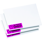 Avery&reg; Neon High Visibility Labels 2-5/8" x 1" Laser Magenta 750/box
