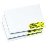 Avery&reg; Neon High Visibility Labels 2-5/8" x 1" Laser Yellow 750/box