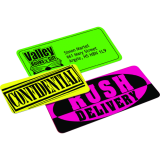 Avery&reg; Neon High Visibility Labels 4" x 2" Laser Assorted Colours 150/pkg