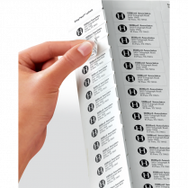 Avery&reg; Easy Peel&reg; Clear Address Labels 2/3" x 1-3/4" 600/pkg