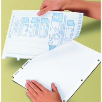 Avery&reg; Index Maker&reg; Clear Label Dividers 5-Tabs 25 sets/box