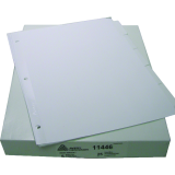 Avery&reg; Index Maker&reg; Clear Label Dividers 5-Tabs 25 sets/box