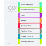 Avery&reg; Ready Index&reg; Customizable Table of Contents Dividers 1-8 Tabs
