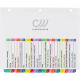 Avery&reg; Ready Index&reg; Customizable Table of Contents Dividers A-Z Tabs