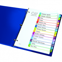 Avery&reg; Ready Index&reg; Customizable Table of Contents Dividers 1-15 Tabs