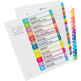 Avery&reg; Ready Index&reg; Customizable Table of Contents Dividers Jan-Dec Tabs