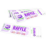 Avery&reg; Tickets with Tear-Away Stubs 1-3/4" x 5-1/2" White 200/pkg