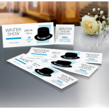 Avery&reg; Tickets with Tear-Away Stubs 1-3/4" x 5-1/2" White 200/pkg