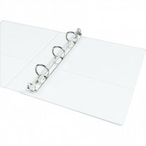 Avery&reg; Durable View Binders 1" Capacity 8-1/2" x 5-1/2" White