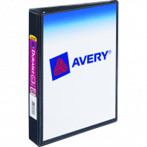 Avery&reg; Durable View Binders 1" Capacity 8-1/2" x 5-1/2" Black