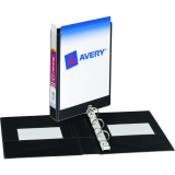 Avery&reg; Durable View Binders 1" Capacity 8-1/2" x 5-1/2" Black