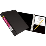 Avery&reg; Durable View Binders 1" Capacity 8-1/2" x 5-1/2" Black
