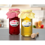 Avery&reg; Print-to-the-Edge Oval Labels 1-1/2" x 2-1/2" Glossy 180/pkg