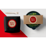 Avery&reg; Print-to-the-Edge Round Labels 3" Kraft Brown 90/pkg