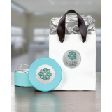 Avery&reg; Embossed Round Labels 2" Foil Silver 96/pkg