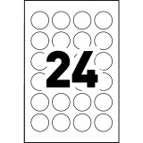 Avery&reg; Write Only Multi-Purpose Removable Labels 3/4" Round  480/pkg
