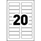 Avery&reg; Print or Write Multi-Purpose Removable Labels 1/2" x 1-3/4" 400/pkg