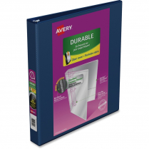 Avery&reg; Durable View Presentation Binder 1" Navy Blue
