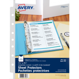 Avery&reg; Heavyweight Sheet Protectors 8-1/2" x 5-1/2" Clear 15/pkg