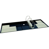 Avery&reg; Heavy Duty D-Ring Binder One Touch&trade; 3" Black