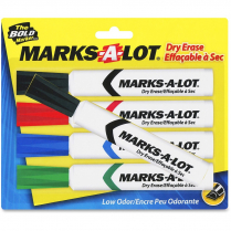 Avery Marks-A-Lot&reg; Desk Style Dry Erase Markers 5/set