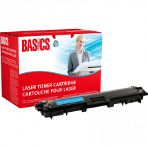 Basics&reg; Remanufactured Toner Cartridge High Yield (Brother #TN225C) Cyan
