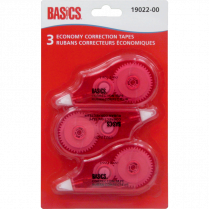 Basics&reg; Economy Correction Tape 3/pkg