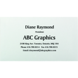 Basics&reg; Business Cards Laser & Inkjet White 250/pkg