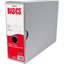 Basics&reg; Recycled Binding Cases Letter 6/pkg