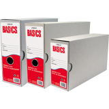 Basics&reg; Recycled Binding Cases Letter 6/pkg