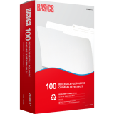 Basics&reg; Reversible File Folders Legal Ivory 100/box