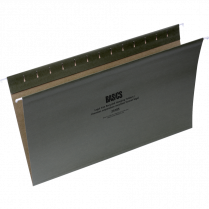 Basics&reg; Recycled Hanging Folders Legal Green 50/box