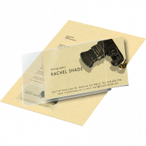 Greenside Self-Adhesive Business Card Pockets 2-3/8" x 3-3/4" 20/pkg