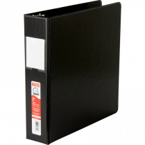 Basics&reg; D-Ring Binder 2" Black