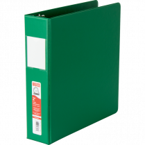 Basics&reg; D-Ring Binder 2" Green