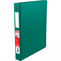 Basics&reg; Round Ring Binder 1" Green