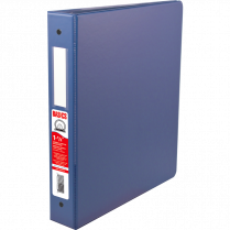 Basics&reg; Round Ring Binder 1-1/2" Blue