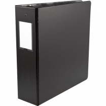 Basics&reg; Round Ring Binder 3" Black