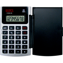 Basics&reg; 8-Digit Hard Case Pocket Calculator