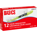 Basics&reg; Liquid Highlighter Yellow 1-each