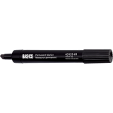 Basics&reg; Permanent Marker Chisel Tip Black 12/box