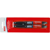 Basics&reg; Permanent Markers Fine Tip Black 2/pkg